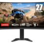 Lenovo G27c-30 - Écran Gaming Incurvé 27" FHD