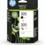 HP 305 Pack de 2 Cartouches